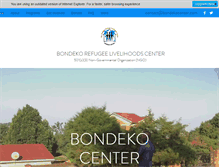 Tablet Screenshot of bondekocenter.com